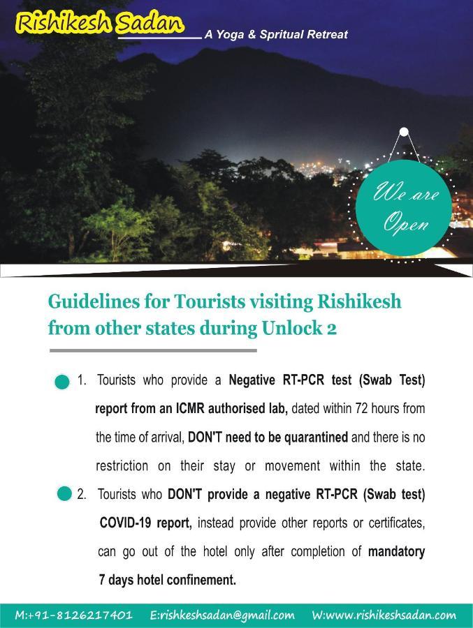 Tapovan Rishikesh Sadan A Yoga & Spritual Retreat酒店 外观 照片